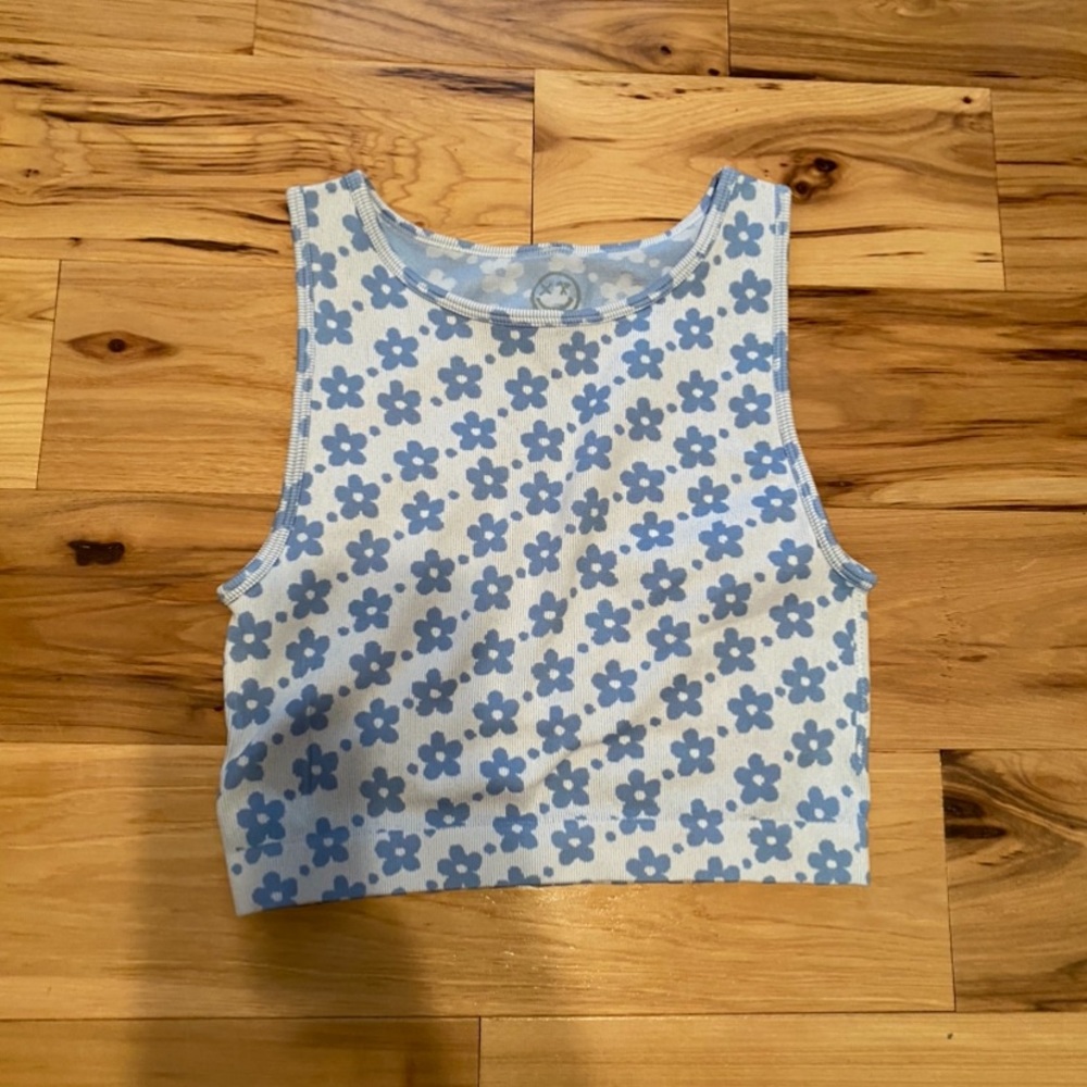 Salty Savage crop tank, L